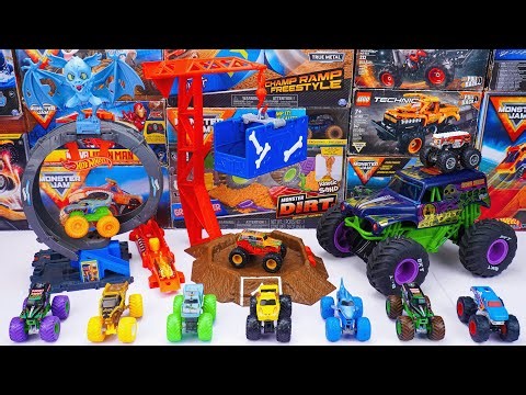 Unboxing and Review of Monster Jam | Monster Jam Mini Monster Trucks