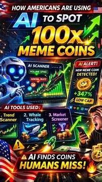 The Real Way Traders Find 100x Meme Coins (Not Hype) #trading #cryptoai