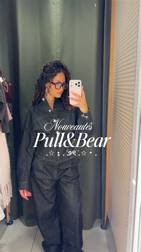 vlog | nouveautés @Pull&Bear 😍🪩⭐️ l’ensemble en jean >>>> #pullandbearcommunity #collaborationcommerciale #nouveauté #pullandbear #shoppingvlog