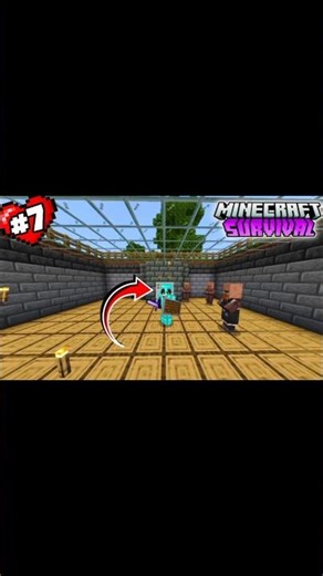 Minecraft Survival series 🥶 Ep-7 Highlights 🤯#minecraft #gaming