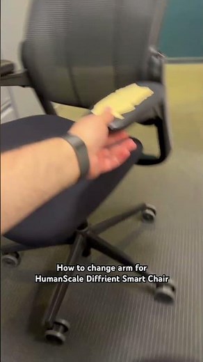 Change armrest for Humanscale Diffrient Smart Office Chair