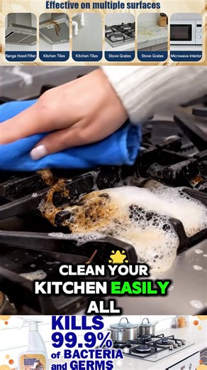 This removes grease you already gave up on. 👉 Buy now. #CleanTok #OddlySatisfying #HomeCleaning #TikTokShopHolidayHaul#fyp