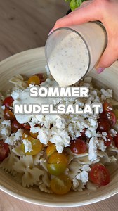 699 reactions · 316 shares | Sommer Nudelsalat Rezept für zwei...