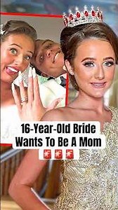 16-Year-Old Bride Wants To Be A Mom 🚨 #shorts #VenezuelaFury #TysonFury