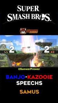 Banjo-Kazooie Diálogos: SAMUS | Super Smash Bros. Ultimate