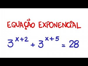 Uma Equação Exponencial com Bases Diferentes bem Básica