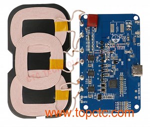 [Hot Item] 10W three coils wireless charger transmitter module PCB assembly quick charger G1D03T010A01AB