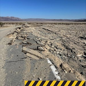 ICYMI: SR-127 from Baker to Tecopa has FULLY REOPENED. Repair work continues in shoulder areas only. No flagging required unless in case of an emergency. Here's a quick 👀 of the work that's taken place over the past few months. 🙌#Caltrans8 Caltrans District 9 | Caltrans District 8