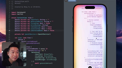 01 Build SwiftUI apps for iOS 18 with Cursor and Xcode