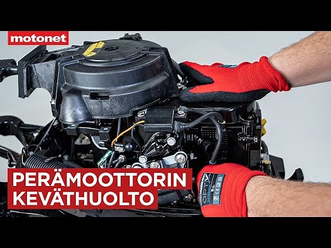 Perämoottorin keväthuolto