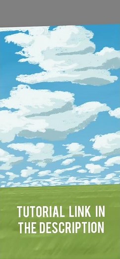 Cloudy Landscape Speedpaint