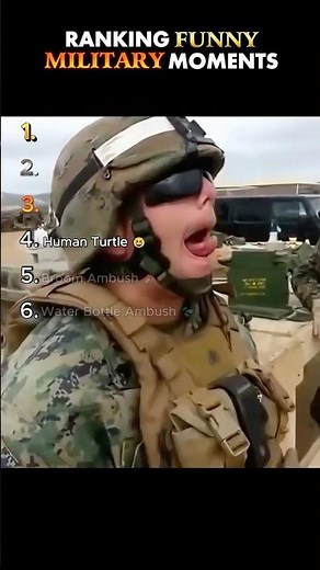 Ranking Funny Military Moments🎖️