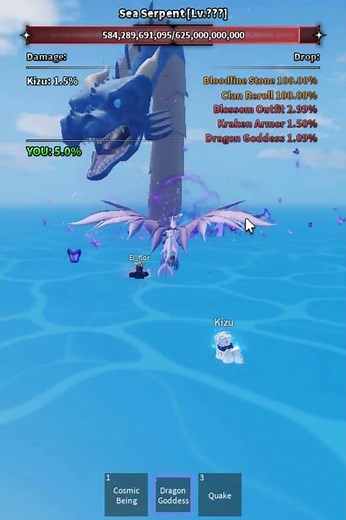 Fastest Way To Farm Kraken and Sea Serpent in Sailor Piece! Roblox
