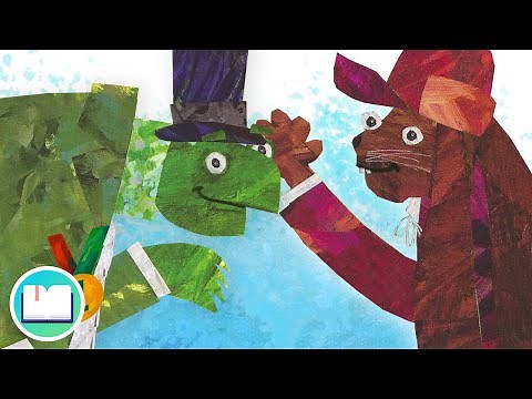 🐢 The Rabbit and the Turtle - Aesop's Fable🐰 | Animated Read Aloud for Kids | Eric Carle