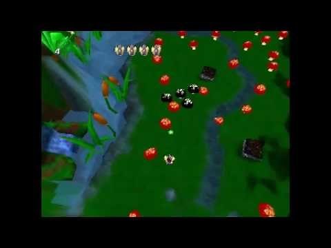 Centipede ... (PS1) Gameplay