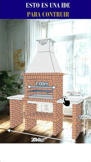 cómo construir una chimenea #arquitectura #construcción #ingenieria #plantillasingenieria