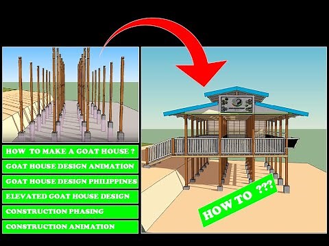 GOAT HOUSE DESIGN PHILIPPINES | HOW TO MAKE A GOAT HOUSE | Commercial Goat House Design Philippines