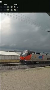 AMTK 161 Leads EB #6 California Zephyr in Ottumwa, IA on April 16, 2024