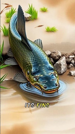Scary Freshwater Monster: The Fish That Walks on Land! (#Fishzilla)