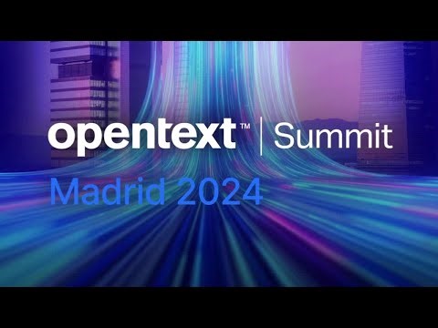 Learn how Madrid celebrated OpenText Summit 2024 featuring Ramsés Gallego and Mario Montesinos