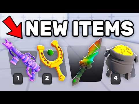 Trolling with the NEW ITEMS in Roblox Rivals Update..