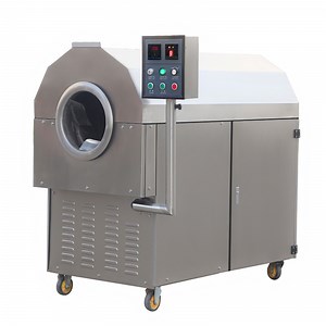 [Hot Item] Industrial Automatic Electric Nuts Roaster Machine for Peanut Almonds Pumpkin Seed Price
