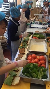 2.5K views · 50 reactions | Wondering how to make 1800 sandwiches in one day? Project Open Hand volunteers and staff are hard at work to make sure all walkers at AVON 39 The Walk to End Breast Cancer have some nutritious food to restore their energy! #MealsWithLove Show your support for the walkers by joining one of Project Open Hand's cheer stations this weekend. Email events@openhand.org for details! | Project Open Hand | Facebook