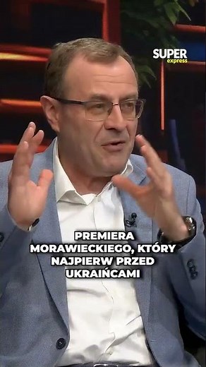 PROF. DUDEK MOCKS MORAWIECKI "HE KNEELED BEFORE THE UKRAINIANS, NOW HE'S SENDING BACK THE ORDERS!"