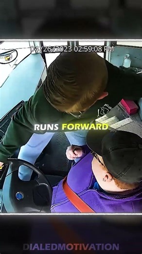 Kid Takes Control Of Bus And Saves Everyone...🥹❤️