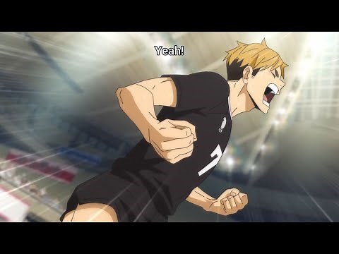 Atsumu Miya Jump Floater Service Ace! (Haikyuu Season 4 Episode 20)