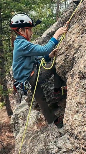3-to-1 System for Rope Ascent #climbing #ropetrick #outdoors