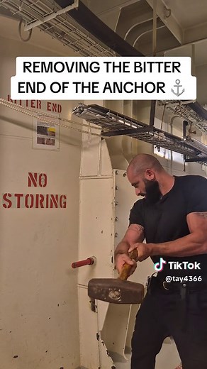 What Is the Bitter End of an Anchor Chain on a Ship?