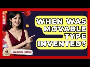 When Was Movable Type Invented? - China Cultural Expedition