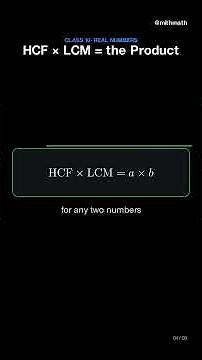 Ch 10 Lesson 4 part 1/3 | hcf lcm product Class 10 Maths Circles | NCERT CBSE 2026 #pw #maths