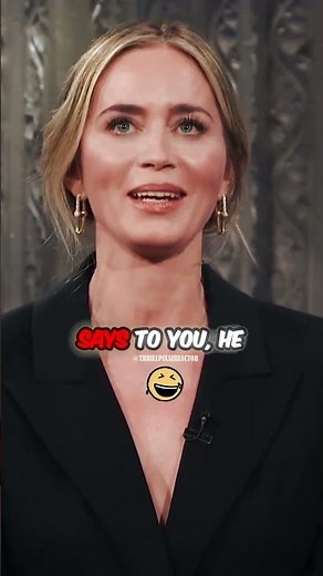 Emily Blunt's Jokes Are Too FUNNY 🤣