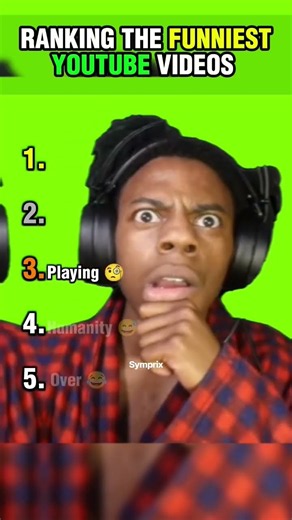 Ranking funniest youtube videos in the world 😂 #shorts