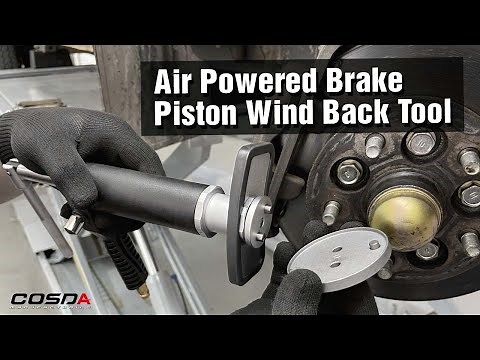 Air Powered Brake Piston Wind Back Tool