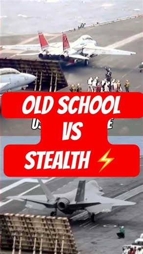 F-35 vs F-14 Carrier Launch 🚀 Which Looks More Epic?