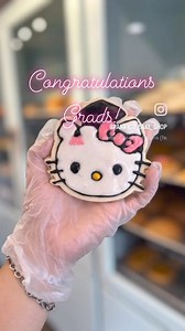 Kitty cookies available for your special grad!!! 💕😍 | Panifico Bake Shop