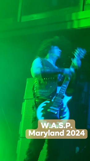 WASP Blackie Lawless Blackie Lawless & W.A.S.P. #waspnation #blackielawless The Fillmore Silver Spring 2024 | Rock N Roll Experience