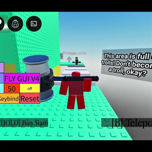 ban hammer hack #banhammer #roblox #funny