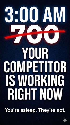 Your competitor has an employee who never sleeps.