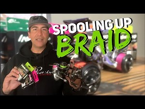 Easy Way to Spool Braid onto Your Reel - Using Braid for Trout