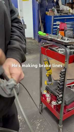 Brake line preparation