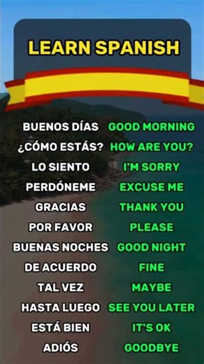 Learn Spanish
