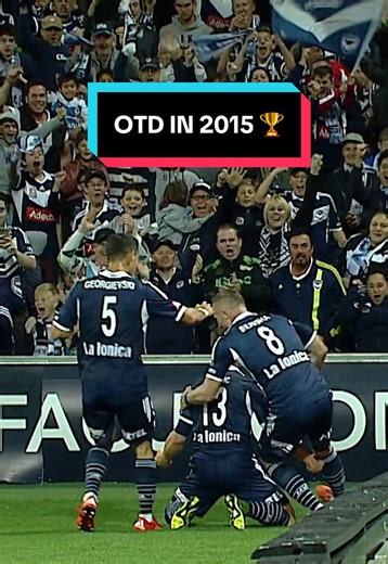What a year 2015 was for @Melbourne Victory 🏆 Hahn #AustraliaCup winners, #OnThisDay a decade ago, courtesy of goals from Oliver Bozanic and Besart Berisha. 🤩 #MagicOfTheCup #football #winners