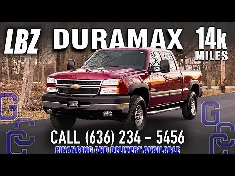 LBZ Duramax For Sale 2006 Chevrolet Silverado 2500HD 4x4 Diesel With Only 14k Miles