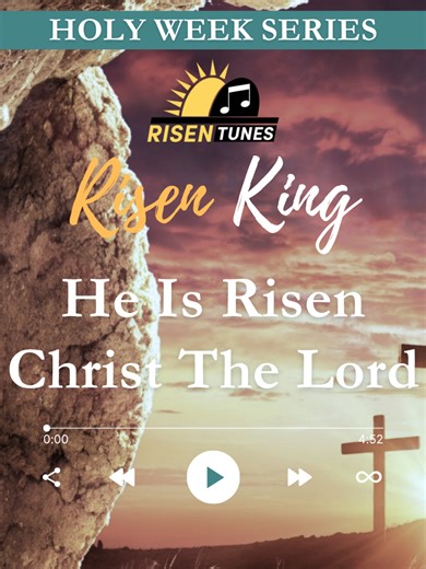 He Is Risen Christ The Lord 🌅 Holy Week Day 8 — He Is Risen Christ the Lord The stone was rolled away. The tomb is empty. Jesus is alive. This short worship moment celebrates Resurrection Sunday and the victory of life over death. He is risen — rejoice and share the hope of Easter. #HeIsRisen #EasterSunday #ResurrectionDay #HolyWeekDay8 #JesusIsAlive #ChristianTikTok #FaithTok #EmptyTomb #VictoryOverDeath #EasterHope