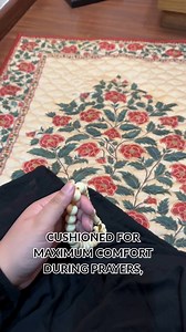 3.1K reactions · 48 shares | Tired of thin prayer mats that leave you sore? This cushioned prayer mat from The Linen Company is made with 100% soft cotton — providing the perfect balance of comfort, support, and serenity. Trust me, once you try it, there’s no going back. | The Linen Company | Facebook