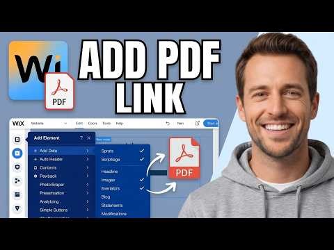 How To Add Pdf Link In Wix Step By Step Tutorial